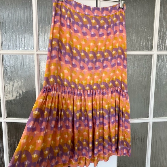 Sandro Patterned Skirt - Picture 2 of 7